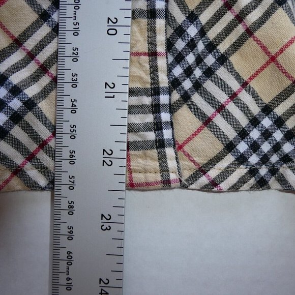 BURBERRY~ LONDON VINTAGE BUTTON DOWN SHIRT - Picture 15 of 16